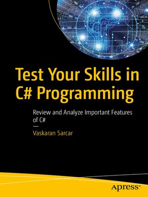cover image of Test Your Skills in C# Programming